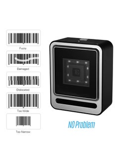 Aibecy Omnidirectional Barcode Scanner Black/Silver  - Image 4