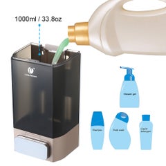 Wall Mounted Manual Soap Dispenser Champagne Gold 1000ml - v1605105098/N41810224A_4