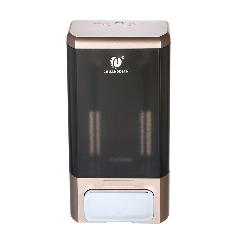 CHUANGDIAN Wall Mounted Manual Soap Dispenser Champagne Gold 1000ml  - Image 5