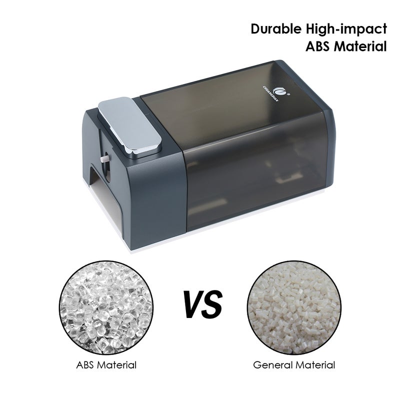 CHUANGDIAN Wall Mounted Manual Soap Dispenser Grey 1000ml - Image 4