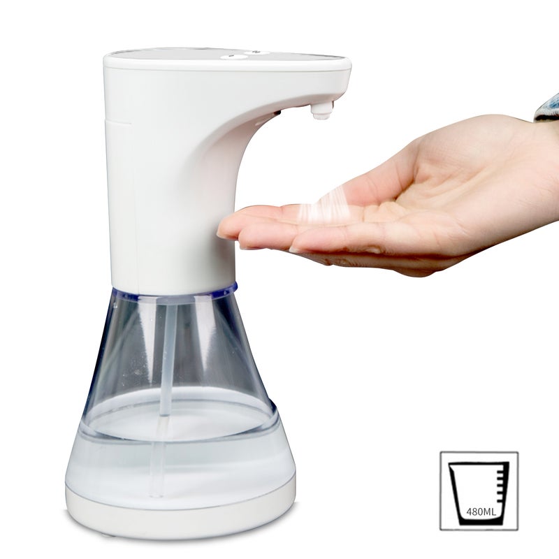 Generic - Automatic Spray Type Touchless Soap Dispenser With IR Sensor White 480ml - Image 1