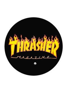 Thrasher Printed Fridge Magnet Multicolour 5.5 x 5.5cm