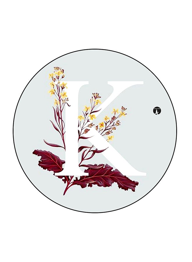 بي بي مغناطيس ثلاجة مُزين بطبعة أوراق شجر متعدد الألوان 5.5 x 5.5سم - Image 1