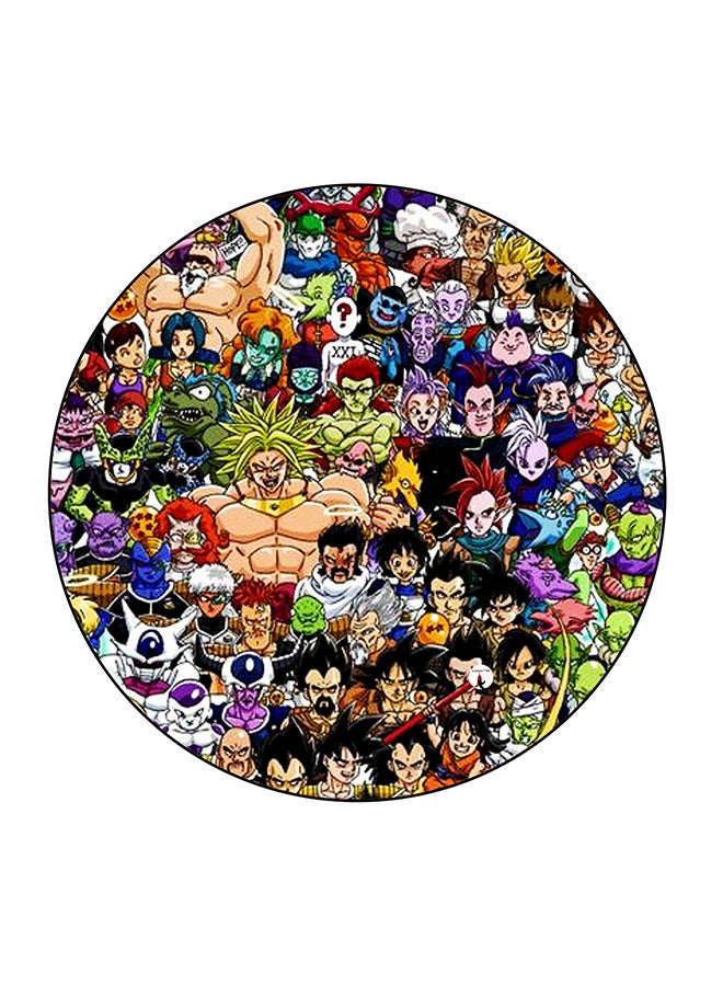 BP Dragon ball Z Printed Fridge Magnet Multicolour 5.5 x 5.5cm - Image 1