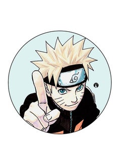Naruto Animation Printed Fridge Magnet Multicolour 5.5 x 5.5cm