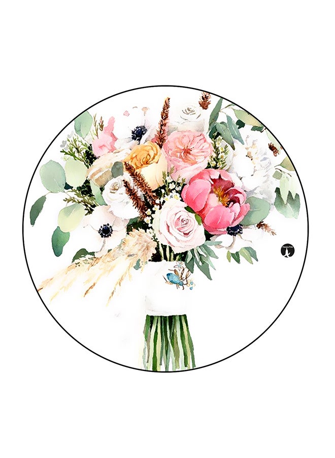 BP Flowers Printed Fridge Magnet Multicolour 5.5 x 5.5cm - Image 1