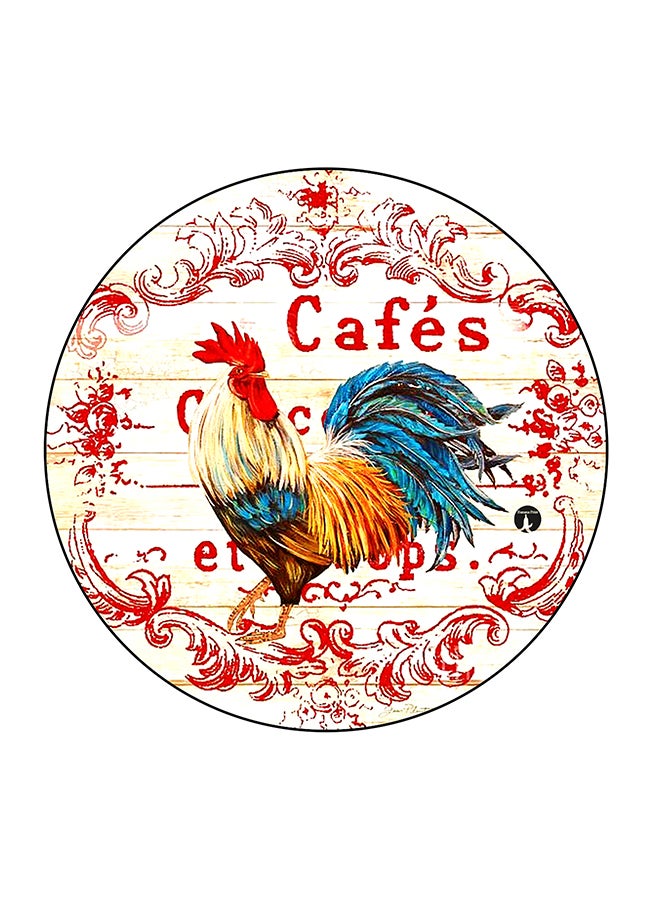 بي بي مغناطيس ثلاجة بطبعة دجاجة متعدد الألوان 5.5 x 5.5سم - Image 1