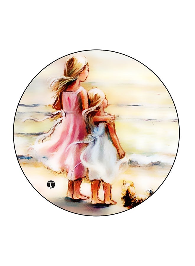 BP Mother And Child Printed Fridge Magnet Multicolour 5.5 x 5.5cm - Image 1