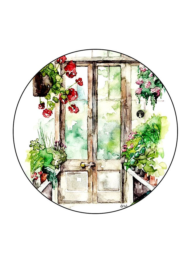 BP Door Printed Fridge Magnet Multicolour 5.5 x 5.5cm - Image 1