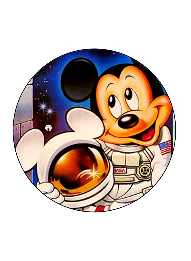 بي بي مغناطيس ثلاجة بطبعة ميكي ماوس متعدد الألوان 5.5 x 5.5سم - Image 1