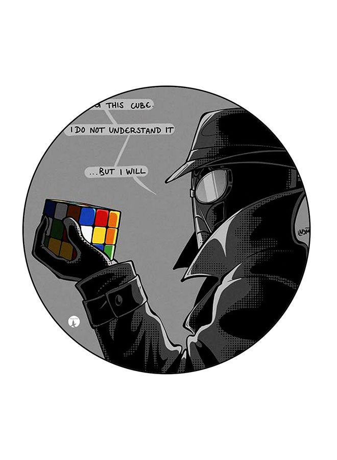 بي بي مغناطيس للثلاجة مزين بطبعة كلاسيكية متعدد الألوان 5.5 x 5.5سم - Image 1