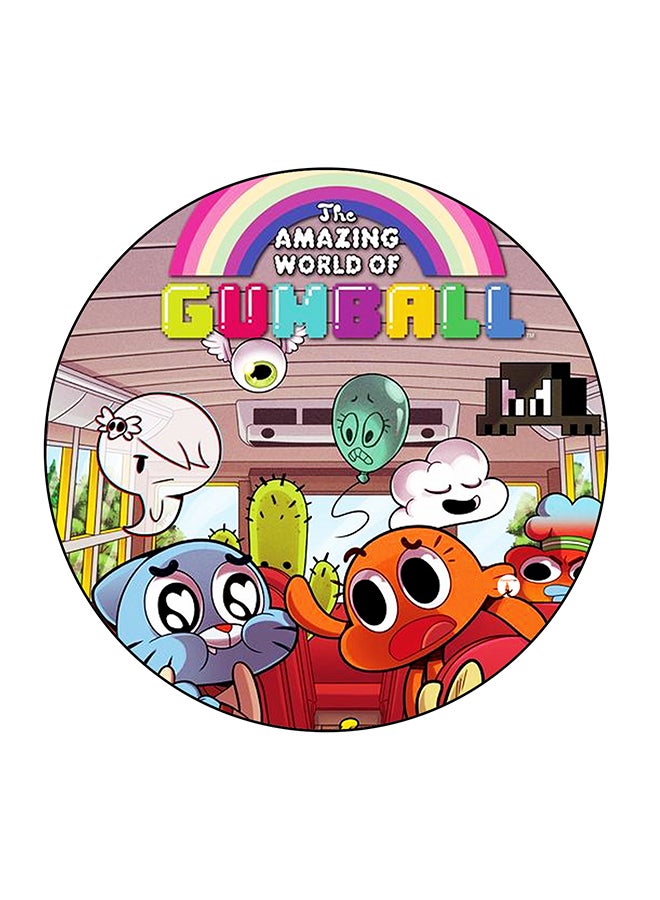 BP Cartoon Printed Fridge Magnet Multicolour 5.5 x 5.5cm - Image 1