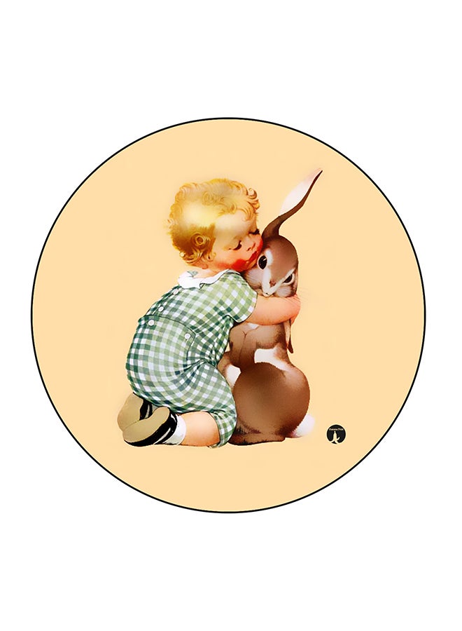 BP Baby And Animal Printed Fridge Magnet Multicolour 5.5 x 5.5cm - Image 1