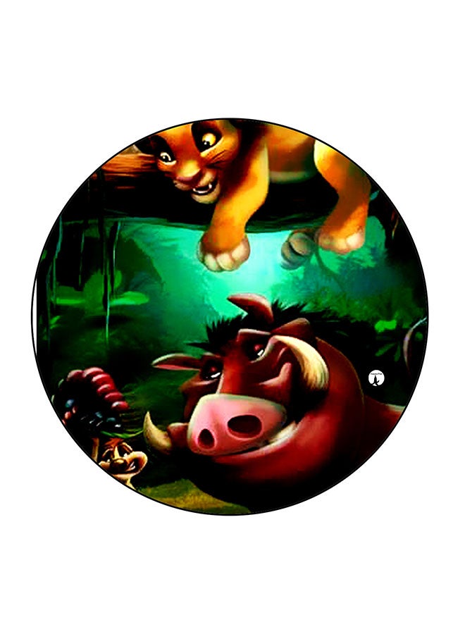 BP The Lion King Printed Fridge Magnet Multicolour 5.5 x 5.5cm - Image 1