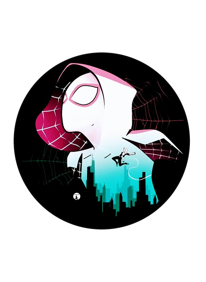 بي بي مغناطيس ثلاجة بطبعة صورة سبايدرمان وعبارة Spider Man متعدد الألوان 5.5 x 5.5سم - Image 1