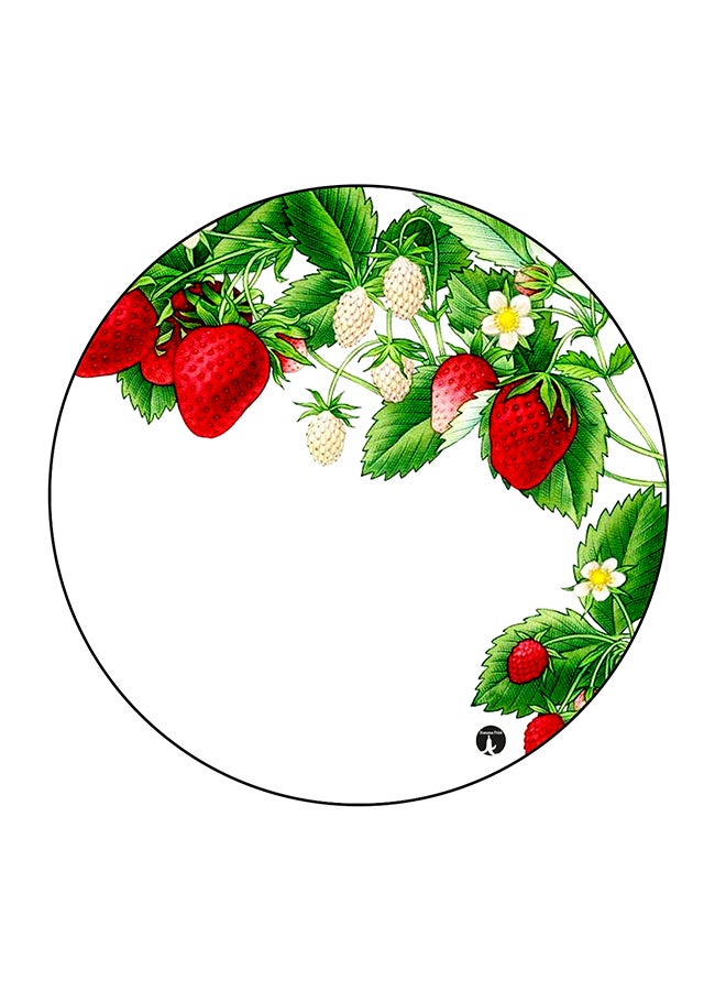 بي بي مغناطيس للثلاجة بطبعة صورة فاكهة متعدد الألوان 5.5 x 5.5سم - Image 1