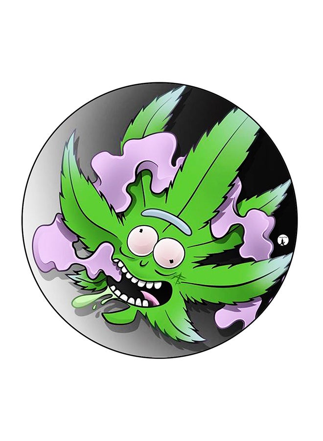 BP Animated Leaves Printed Fridge Magnet Multicolour 5.5 x 5.5cm - Image 1