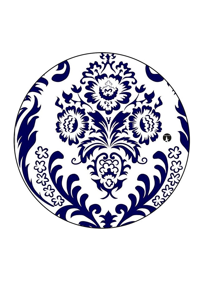 BP Abstract Printed Fridge Magnet Blue/White 5.5 x 5.5cm  - Image 1