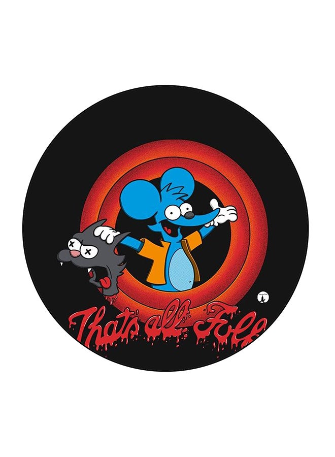 بي بي مغناطيس ثلاجة مُزين بطبعة بتصميم كرتوني متعدد الألوان 5.5 x 5.5سم - Image 1