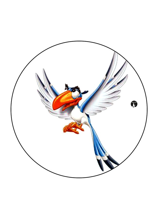 بي بي مغناطيس للثلاجة مزين بطبعة ببغاء من ديزني متعدد الألوان 5.5 x 5.5سم - Image 1