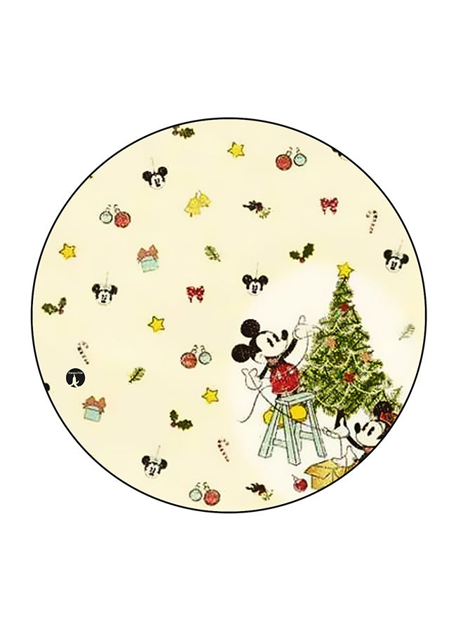 بي بي قطعة مغناطيسية تعلق على الثلاجة بطبعة شخصيات ديزني وميكي ماوس متعدد الألوان 5.5 x 5.5سم - Image 1