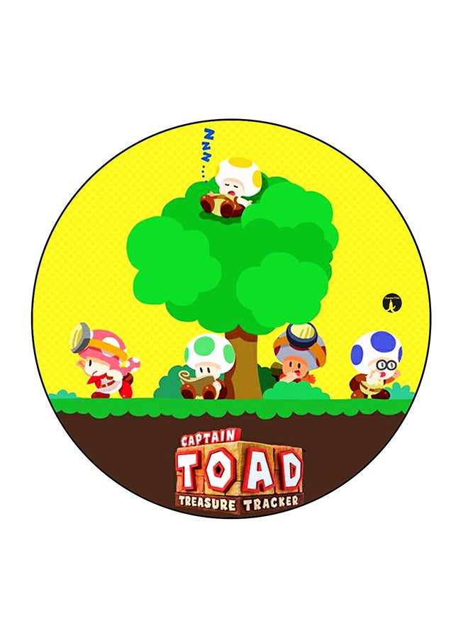 بي بي مغناطيس ثلاجة مُزين بطبعة بتصميم كرتوني متعدد الألوان 5.5 x 5.5سم - Image 1