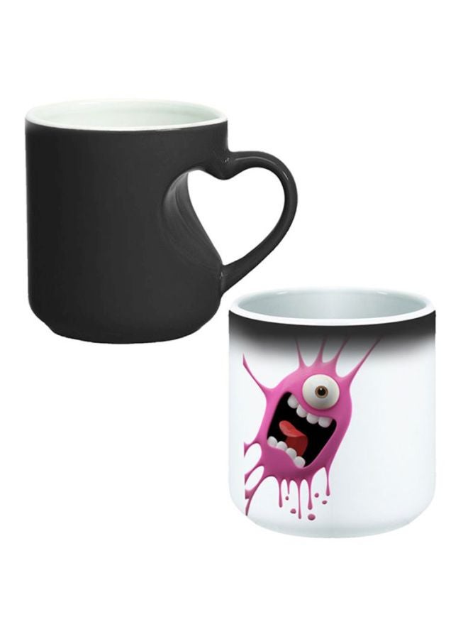 Printed Magic Coffee Mug White/Pink/Red