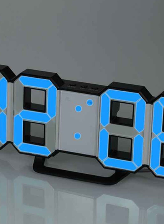 Multi-Functional LED Digital Alarm Clock White/Black/Blue - v1605108827/N18285350A_4