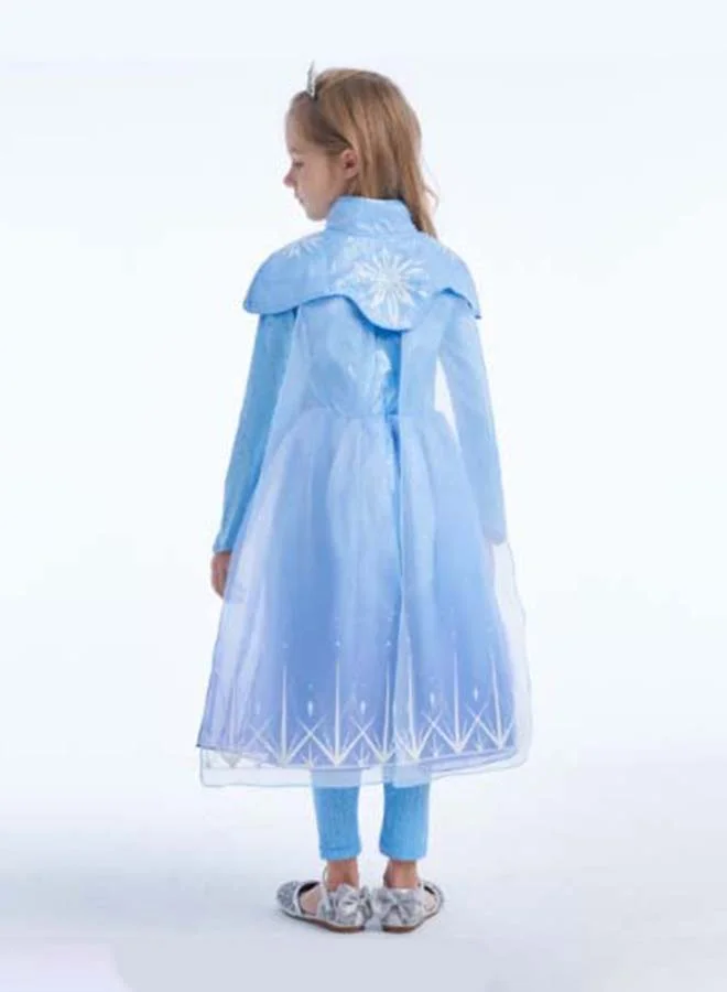 Party Centre Elsa Frozen II Deluxe Costume 110centimeter 110cm