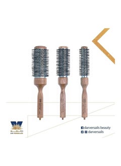 3ME Hair Brush Wood  - Image 2