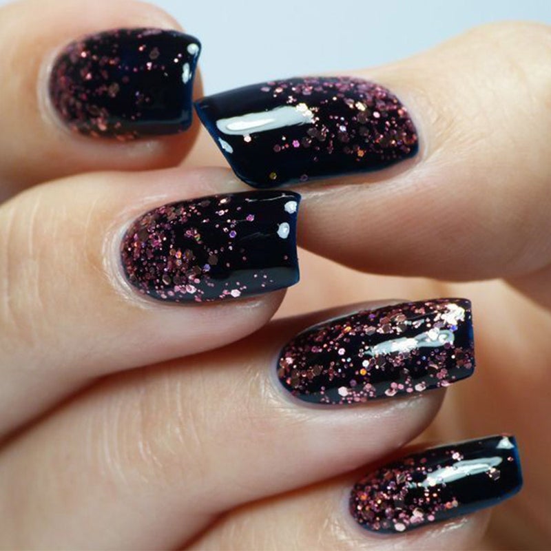 12 Piece Holographic Nail Glitter Sequin Flakes Multicolor - Image 3