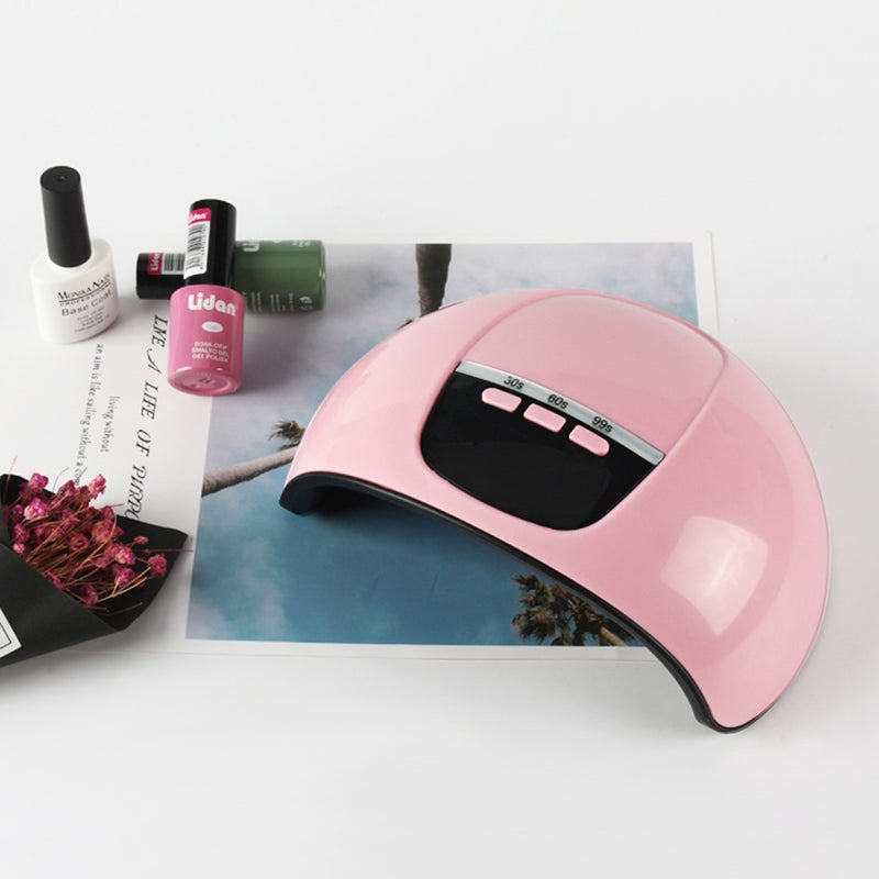 Generic 54W UV Nail Dryer Mini Lamp Pink  - Image 3
