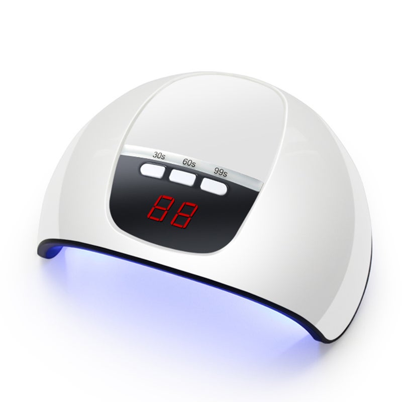 Generic 54W UV Nail Dryer Mini Lamp White  - Image 1