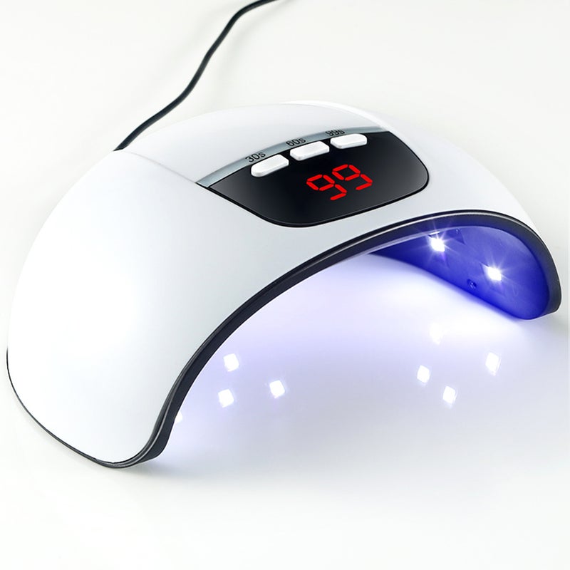 Generic 54W Smart Nail Dryer Lamp White  - Image 1