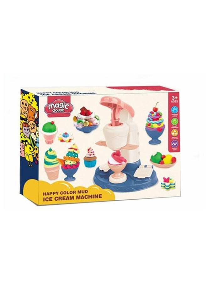 Happy Color Mud Clay Ice Cream Machine 35x26x6cm