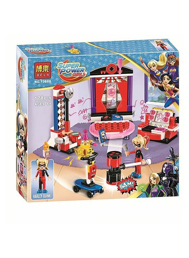 BELA 10688 178-Piece Super Power Girls Building Blocks 6+ Years 