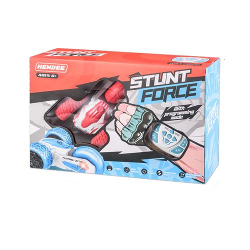 null - Stunt Force Car With Programming Remote Control 34x23x10cm - Image 1