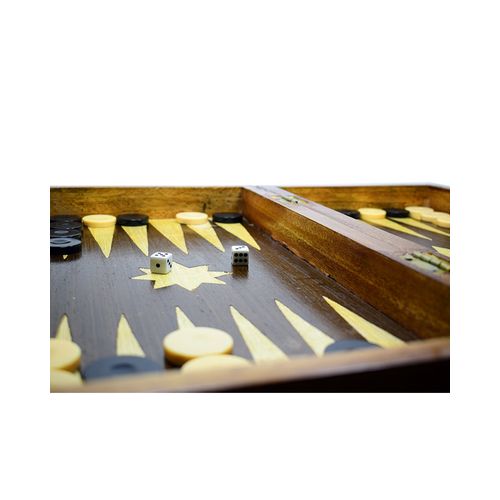Generic Wooden Backgammon Board Game  - Image 3