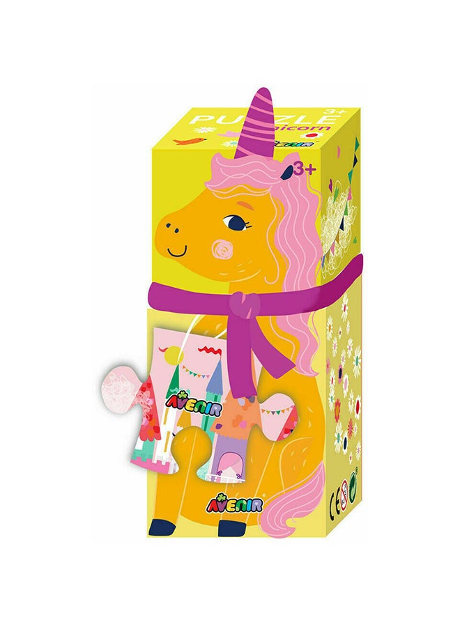 Avenir 28-Piece Unicorn Gift Box Jigsaw Puzzles 8x6.5x6cm 