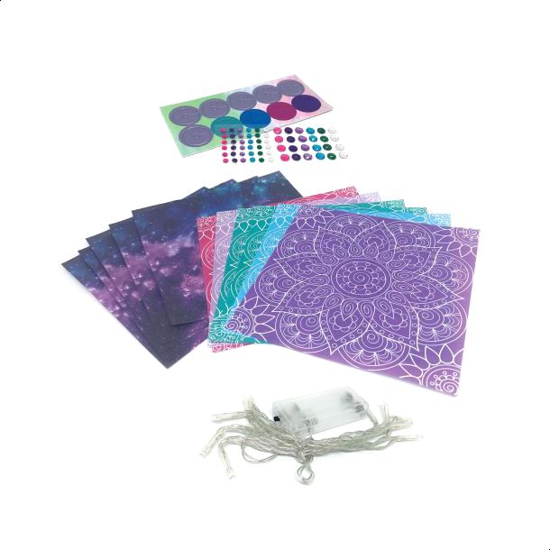 Nebulous Stars Origami Lanterns Craft Kit 24cm  - Image 2