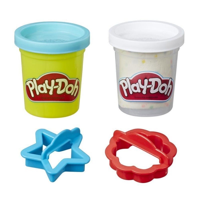 Play-Doh Cookie Party Canister Play Food With 2 Non Toxic Colors  - Image 2