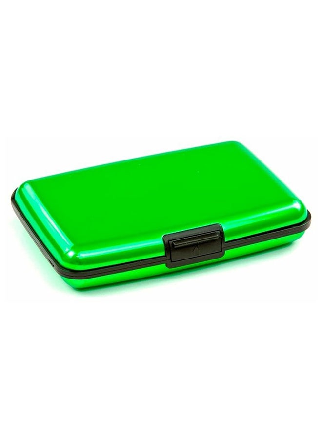 Aluminum Card Holder Green - Image 1