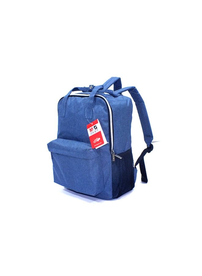 MG School Backpack Bag Blue 