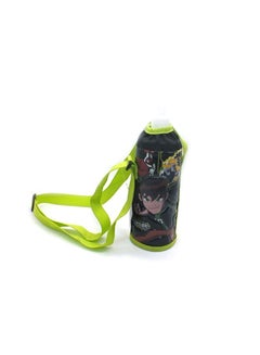Generic Ben 10 Bottle With Thermal Bag Green/Multicolor 15x10cm 