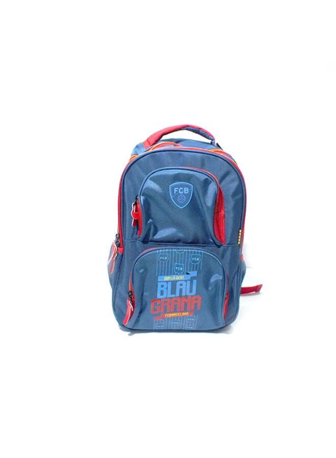 Generic Barcelona Backpack Bag Blue/Red 