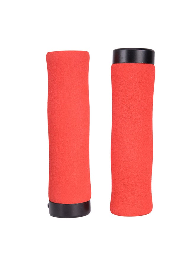 Generic 1 Pair Universal Anti Slip Shock-absorbing Cycling Bicycle Bike Handlebar Grips 13x3x3cm  - Image 1