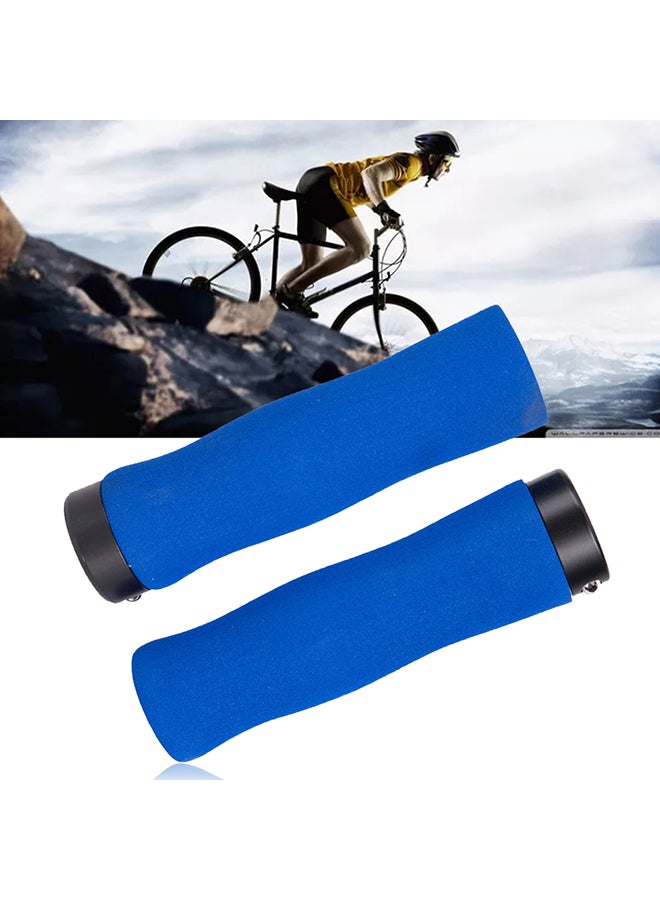Generic 1 Pair Universal Anti Slip Shock-absorbing Cycling Bicycle Bike Handlebar Grips 13x3x3cm  - Image 3