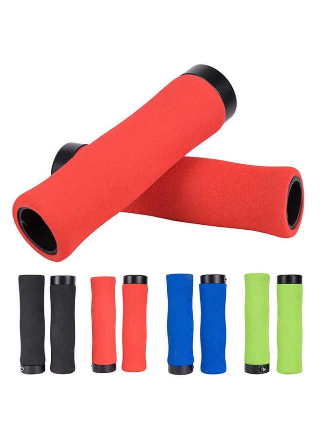 Generic 1 Pair Universal Anti Slip Shock-absorbing Cycling Bicycle Bike Handlebar Grips 13x3x3cm  - Image 5
