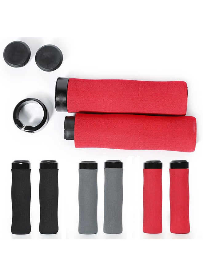 Generic 1 Pair Bicycle Non-slip Handle Bike Parts with Ergonomic Closure Handlebar Grips 12.5x3x2cm  - Image 5