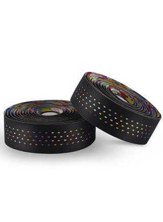 2Pcs Road Bike Bicycle Handlebar Grip Wrap Anti-slip Strap Colorful Tape Belt 23x8.5x3.5cm - v1605125817/N41460162A_1